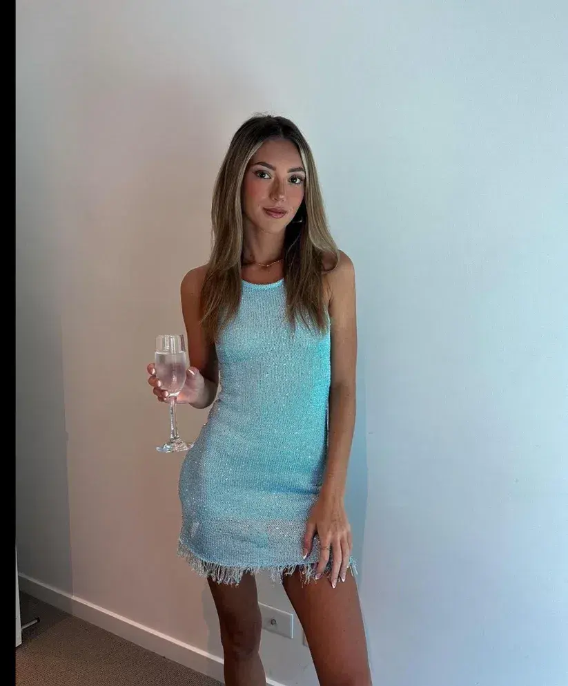 Asta Resort Blue Natalia Mini Size 8 for rent on The Volte - main image