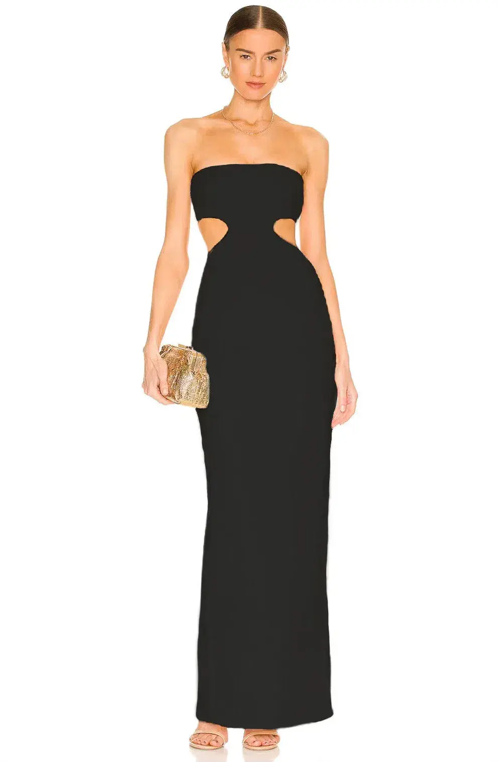 Natalie Rolt Carmen Gown Black Size 1 / AU 8 - Image 4