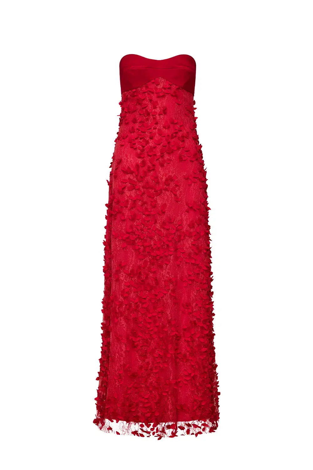Manning Cartell Enchantment Balconette Maxi Dress Scarlet Red Size 4 for rent on The Volte - main image
