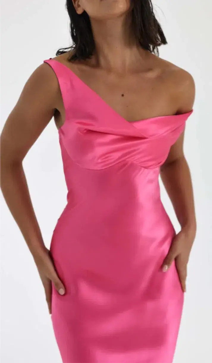 Natalie Rolt Monika Gown Maxi Pink Size AU 6 - Image 4