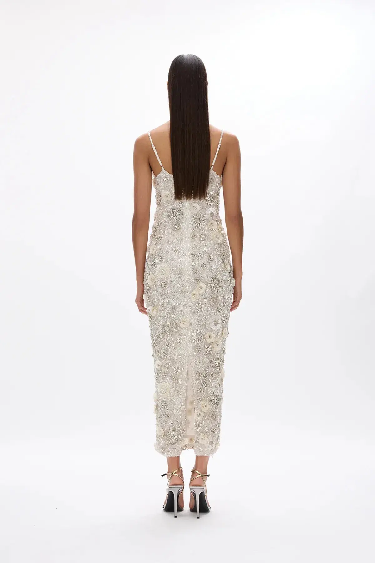 Rachel Gilbert Francesca Gown Dress Ivory Size 0 / AU 6 - Image 3
