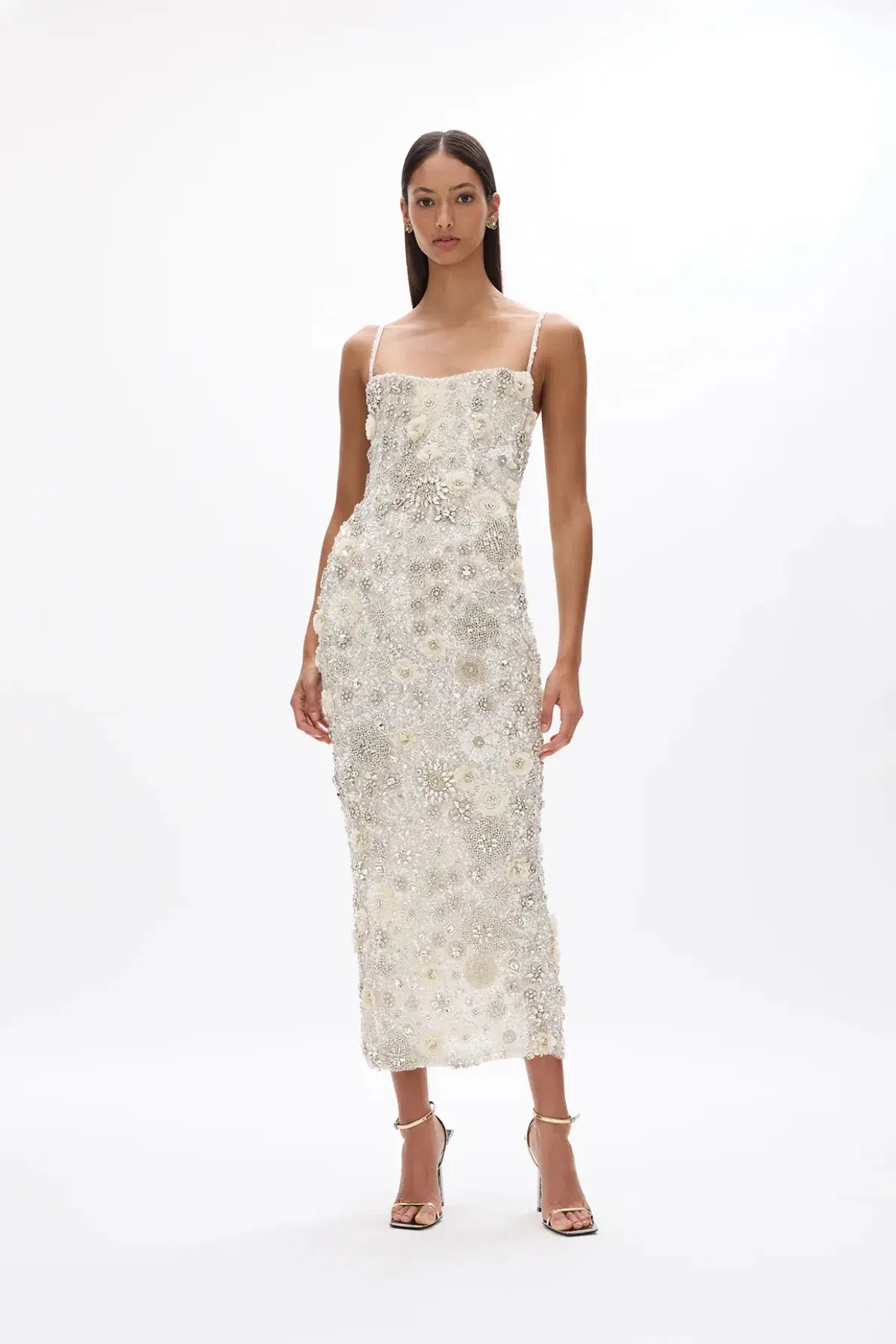 Rachel Gilbert Francesca Gown Dress Ivory Size 0 / AU 6 - Image 2