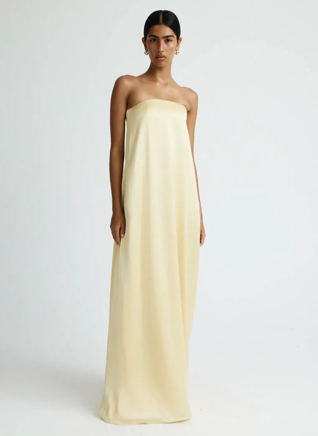 Anna Quan Delfina Dress Champagne Size 6 for rent on The Volte - main image
