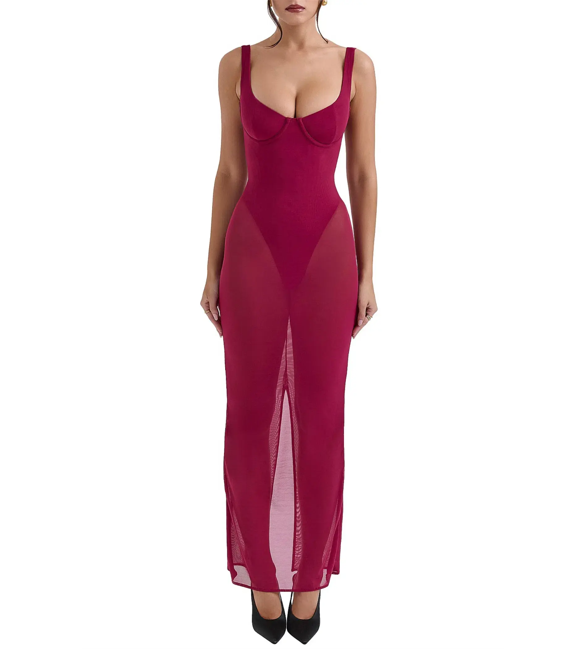 House Of Cb Robina Dress Red Size Xs / Au 6 - Image 1