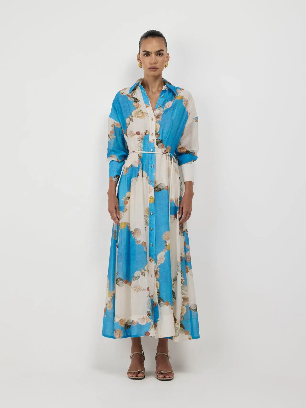 Sheike Seaside Maxi Dress Multi Size 6 - Image 1