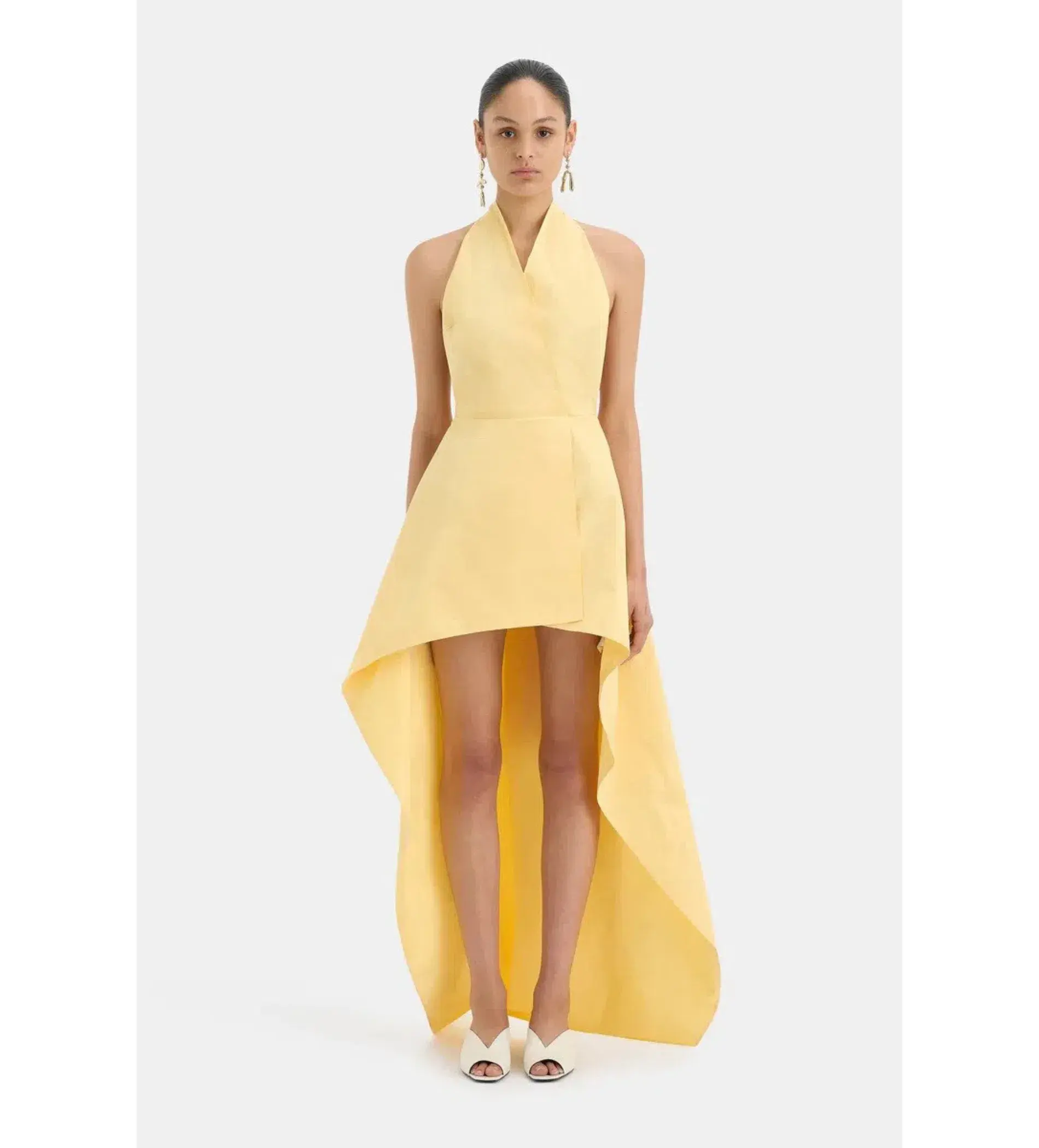 Sir the Label Yan Yan Gown Yellow Size 0/AU 6 - Image 1