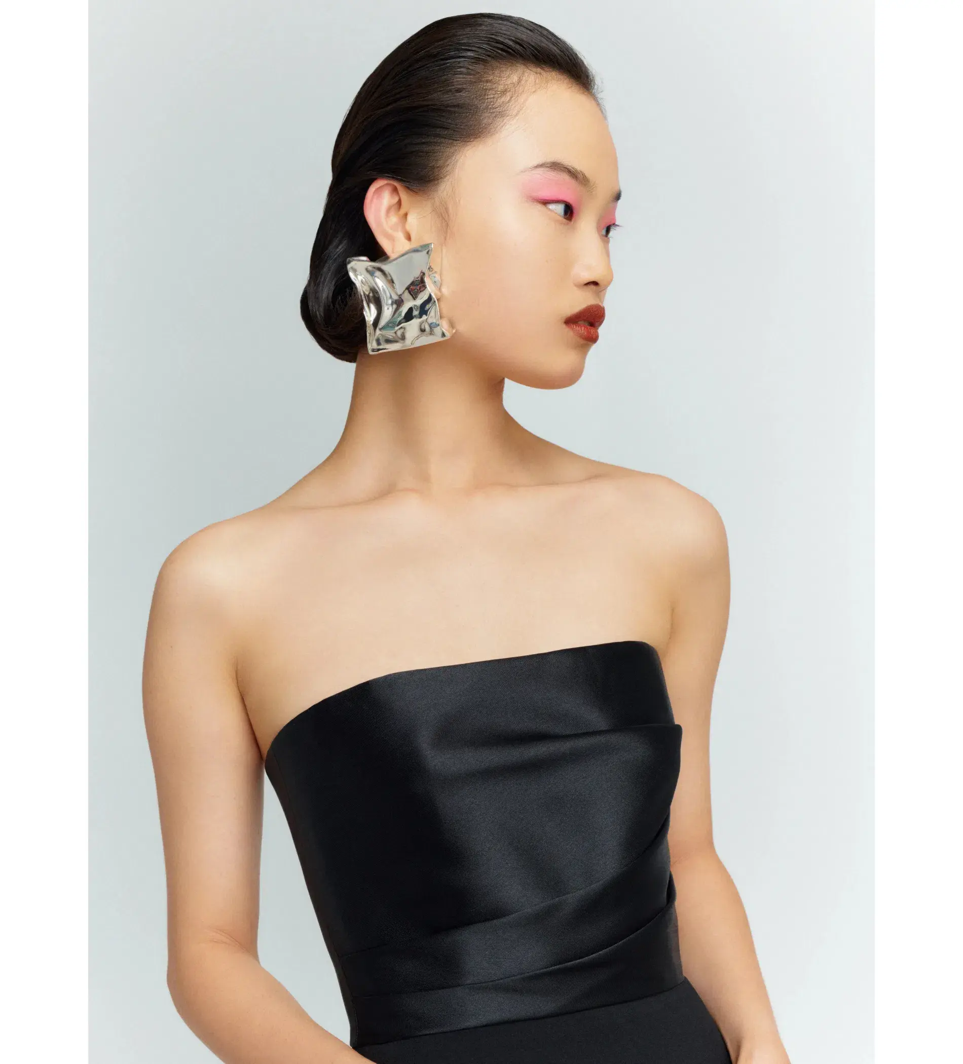 Solace London Afra Maxi Dress in Black Size 8 - Image 4