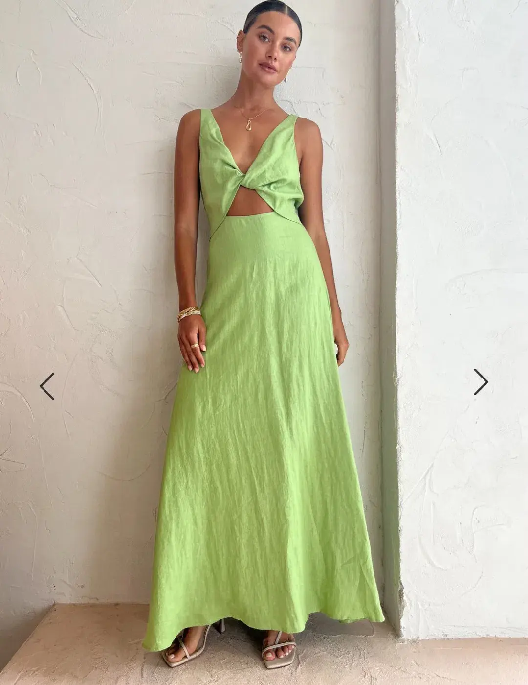 Issy Blue Skies Dress In Apple Size 8 - Image 7