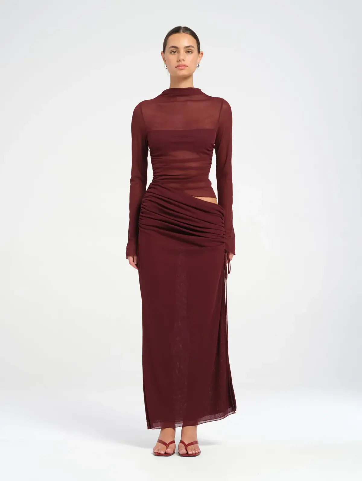BENNI Mable Maxi Dress Plum Size 8 - Image 1