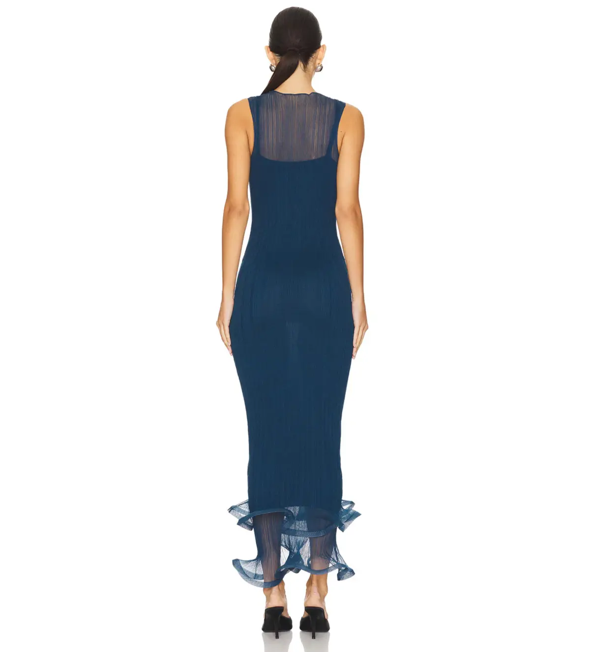 SIMKHAI Daniella Sleeveless Midi dress in Celestial Size 8/S - Image 3