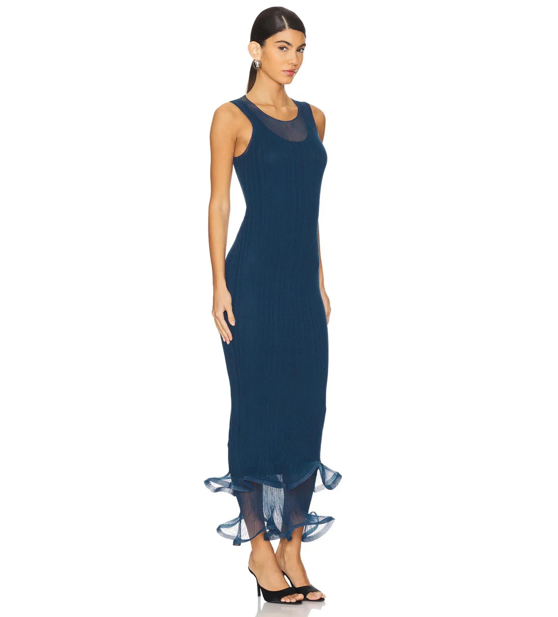 SIMKHAI Daniella Sleeveless Midi dress in Celestial Size 8/S - Image 2