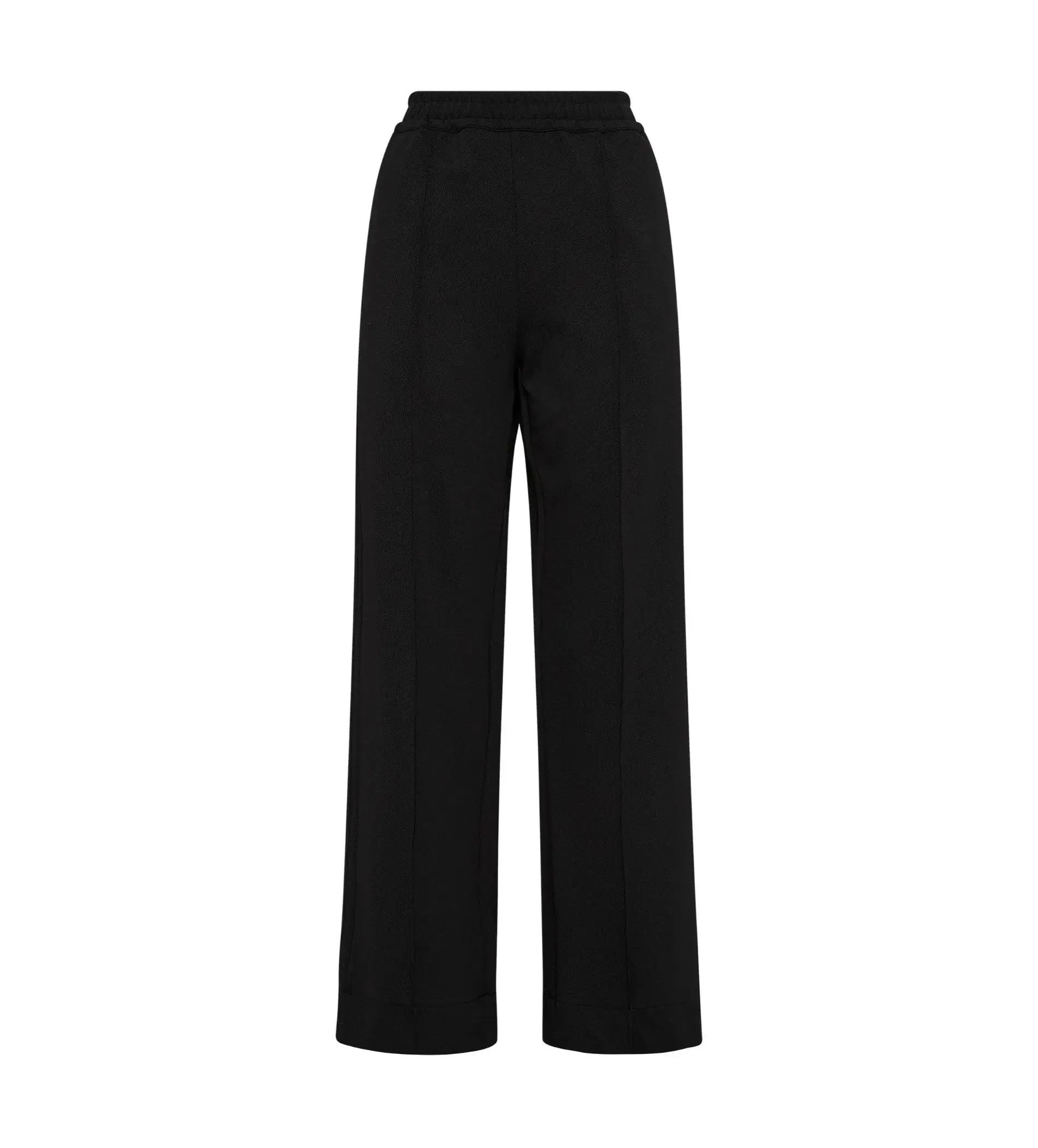 Bassike Twill Pinstitch Detail Pant Black Size 3/AU 12  - Image 6