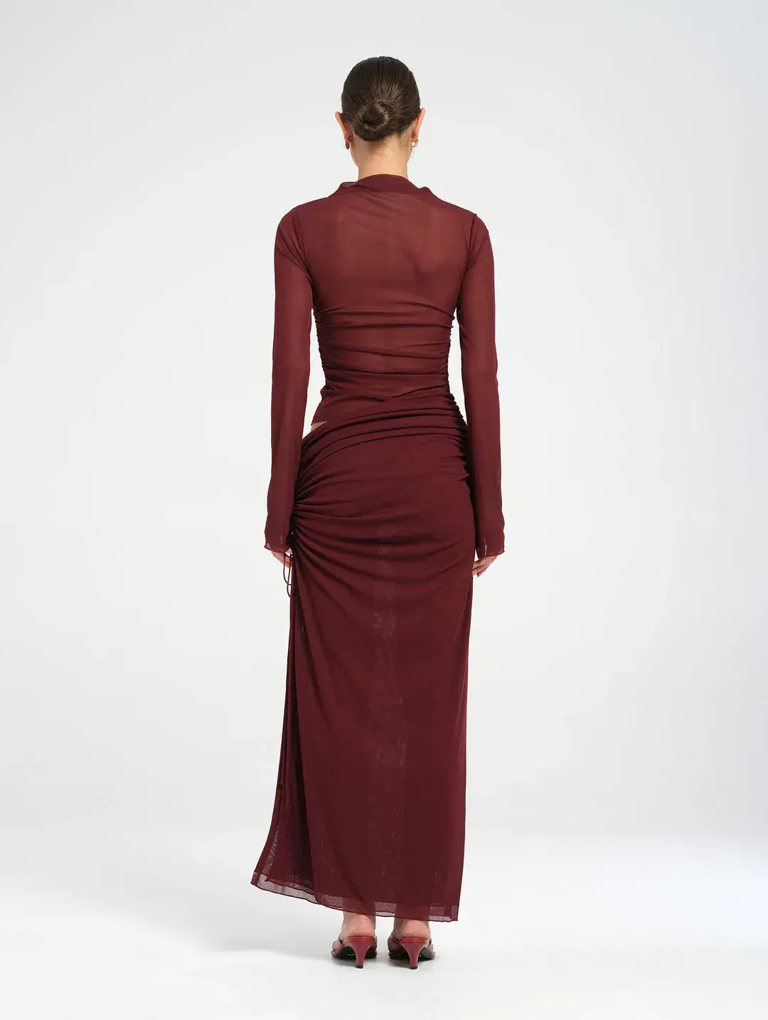 Benni Mable Maxi Dress Plum Size 10 for rent on The Volte - main image