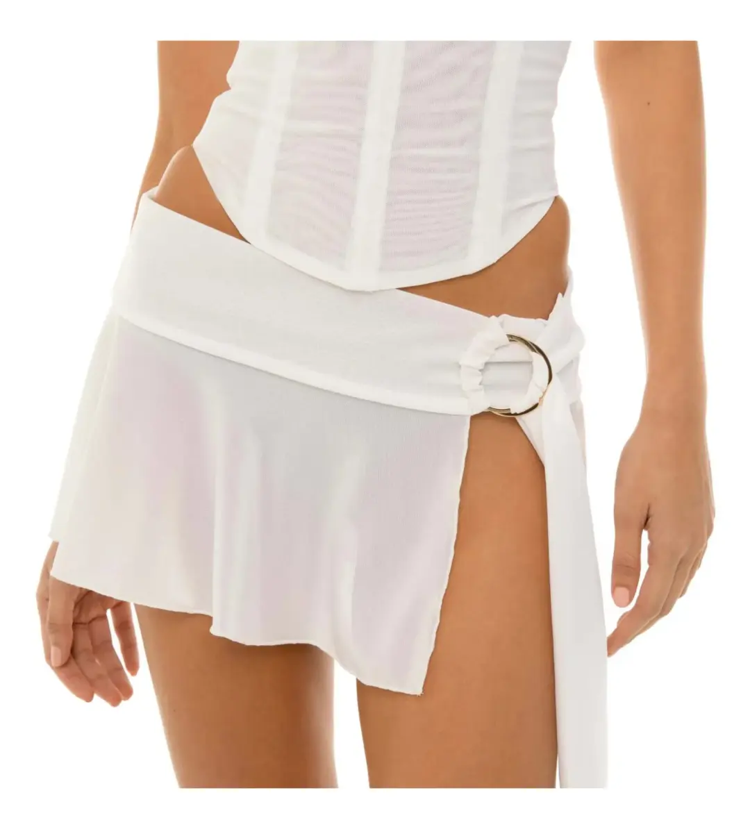 Are You Am I White Sunniva Set Size AU 6 to 8 for rent on The Volte - main image