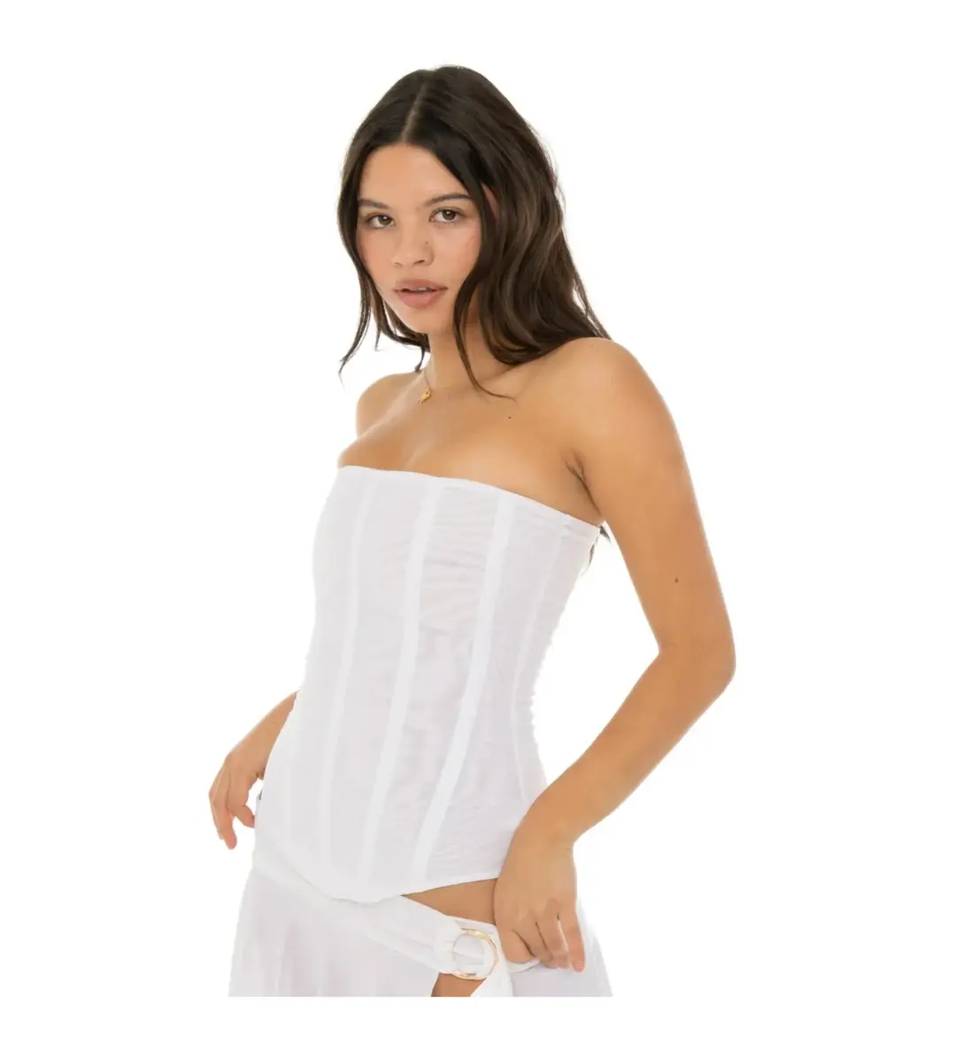 Are You Am I White Sunniva Set Size AU 6 to 8 for rent on The Volte - main image