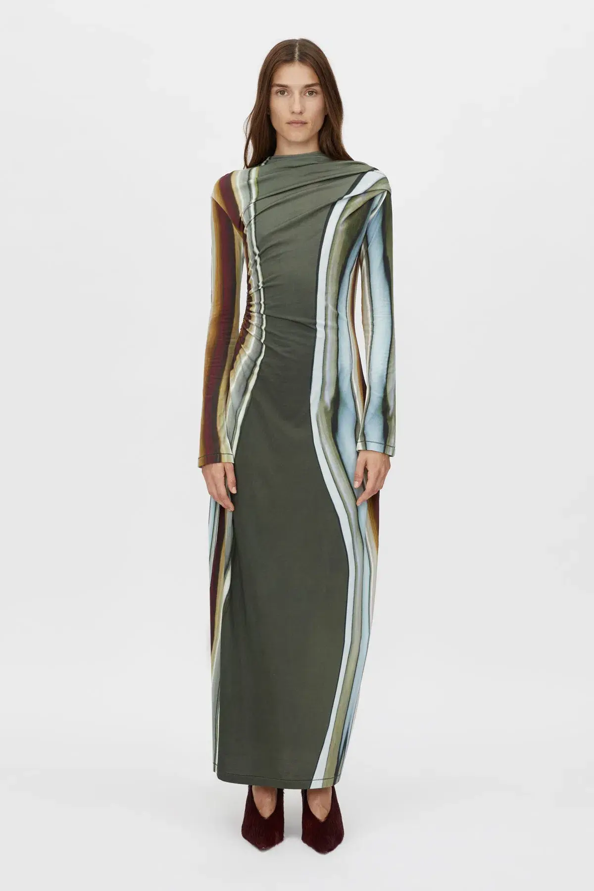 Camilla and Marc Elixir Jersey Maxi Dress in Elixir Print Size 6  - Image 1