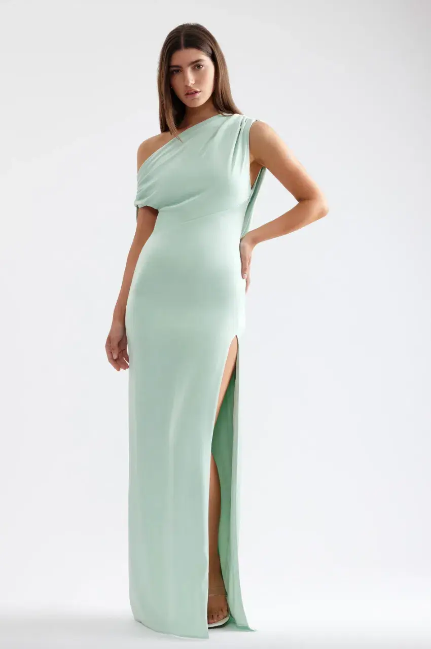 Lexi Jayne Maxi Dress Mint Size 8 - Image 1
