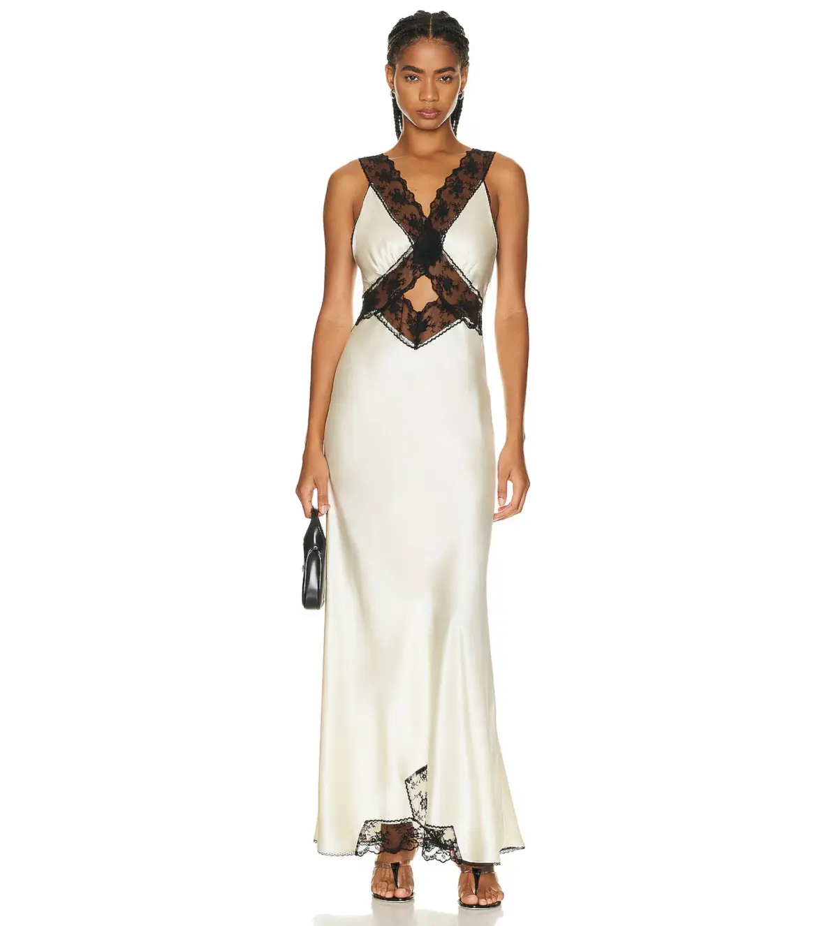 Sir The Label Aries Cut Out Gown – Cream, Size 8 - Image 2