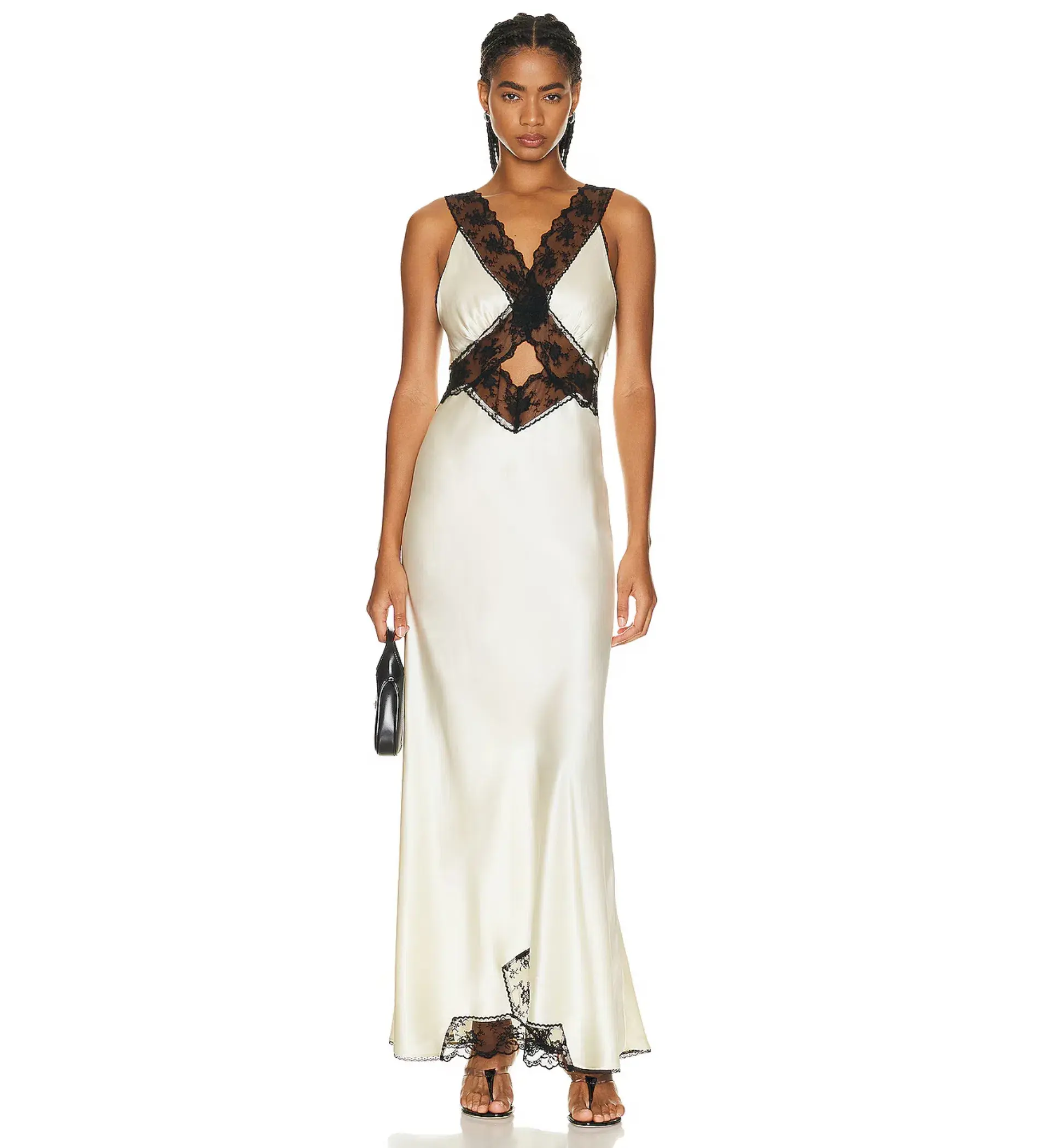Sir The Label Aries Cut Out Gown – Cream, Size 8 - Image 2