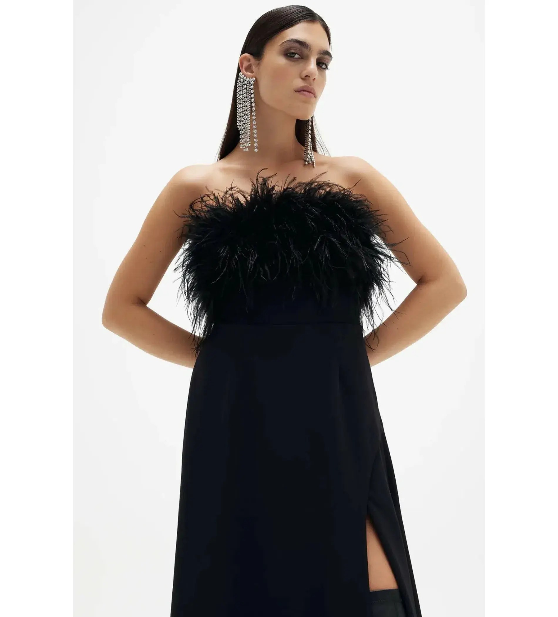 Rachel Gilbert Linc Gown Black Size 2/AU 10 - Image 7