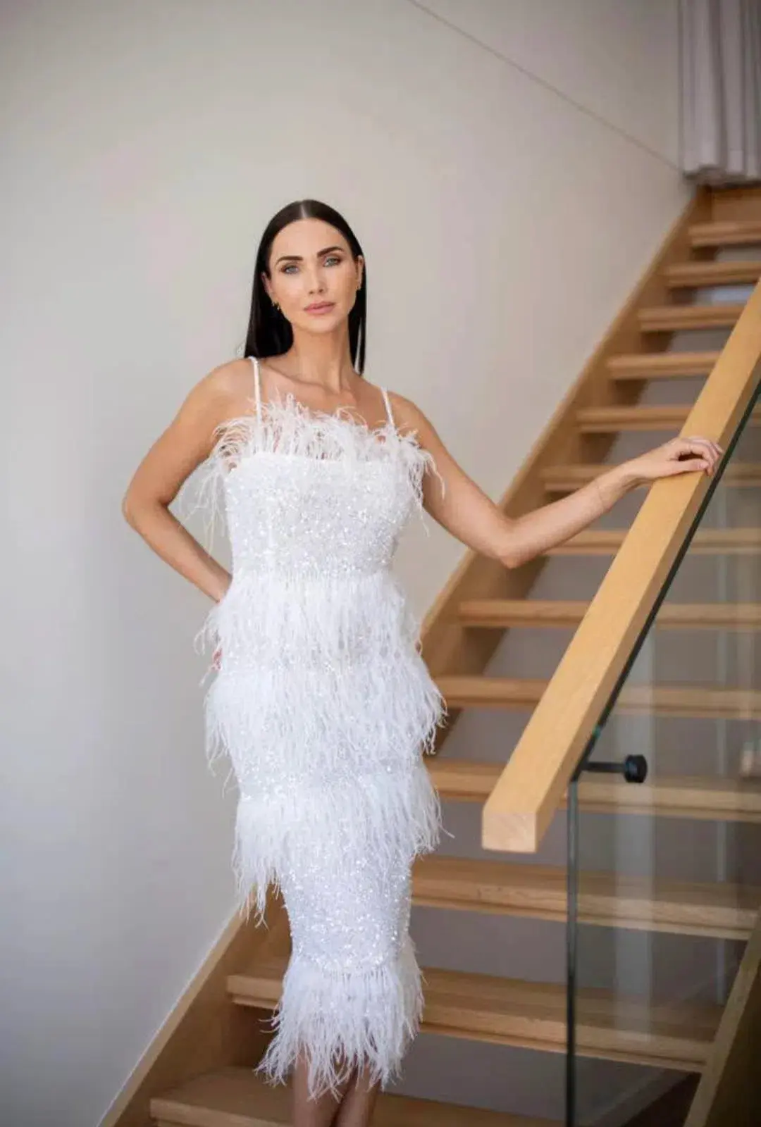 Rachel Gilbert Frenchy Dress White 2/ AU 10 - Image 1