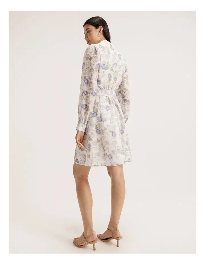 Review Poetic Bloom Mini Dress in Ivory Size 12 - Image 2
