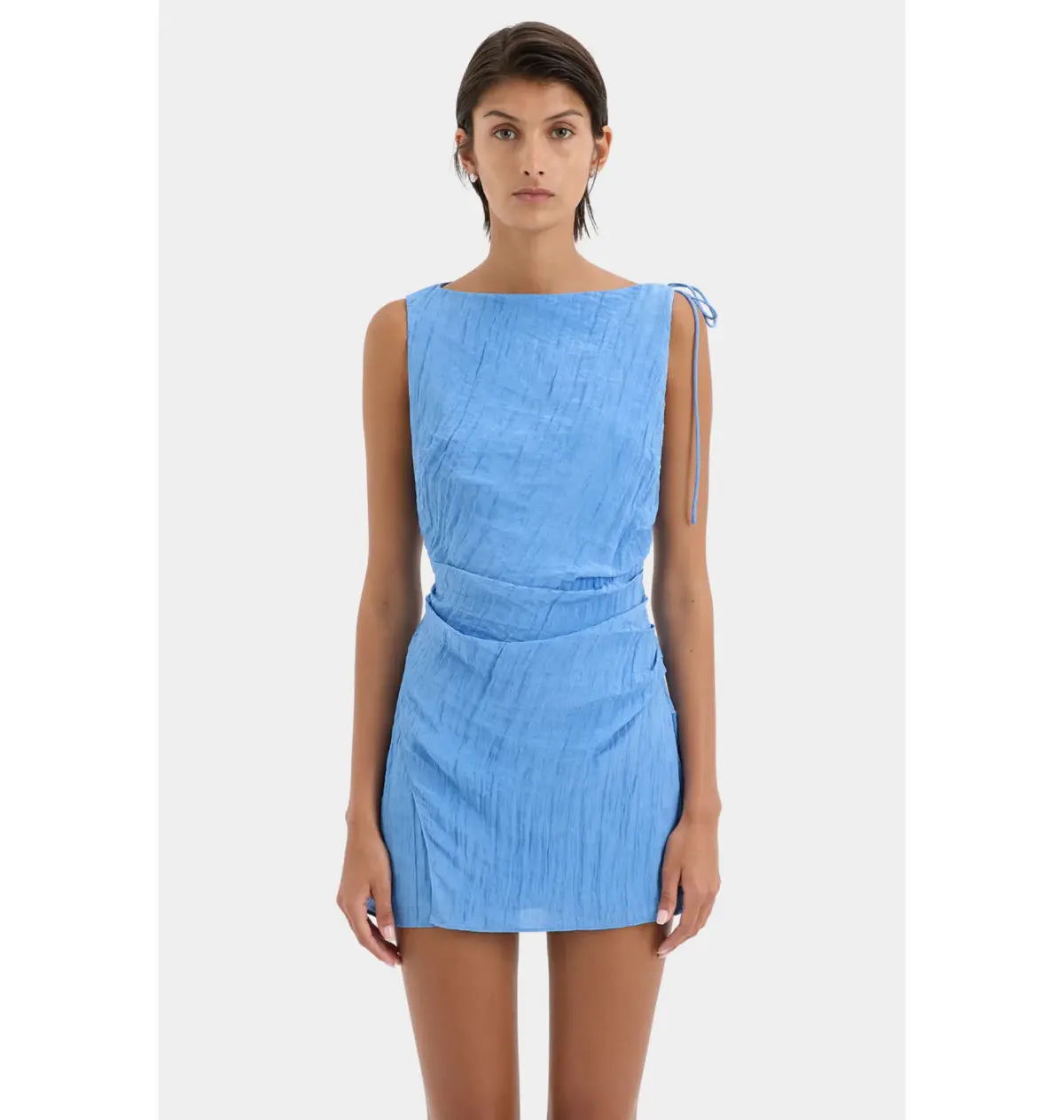 Sir the Label Ligera Mini Dress Cornflower Size AU 10 - Image 2