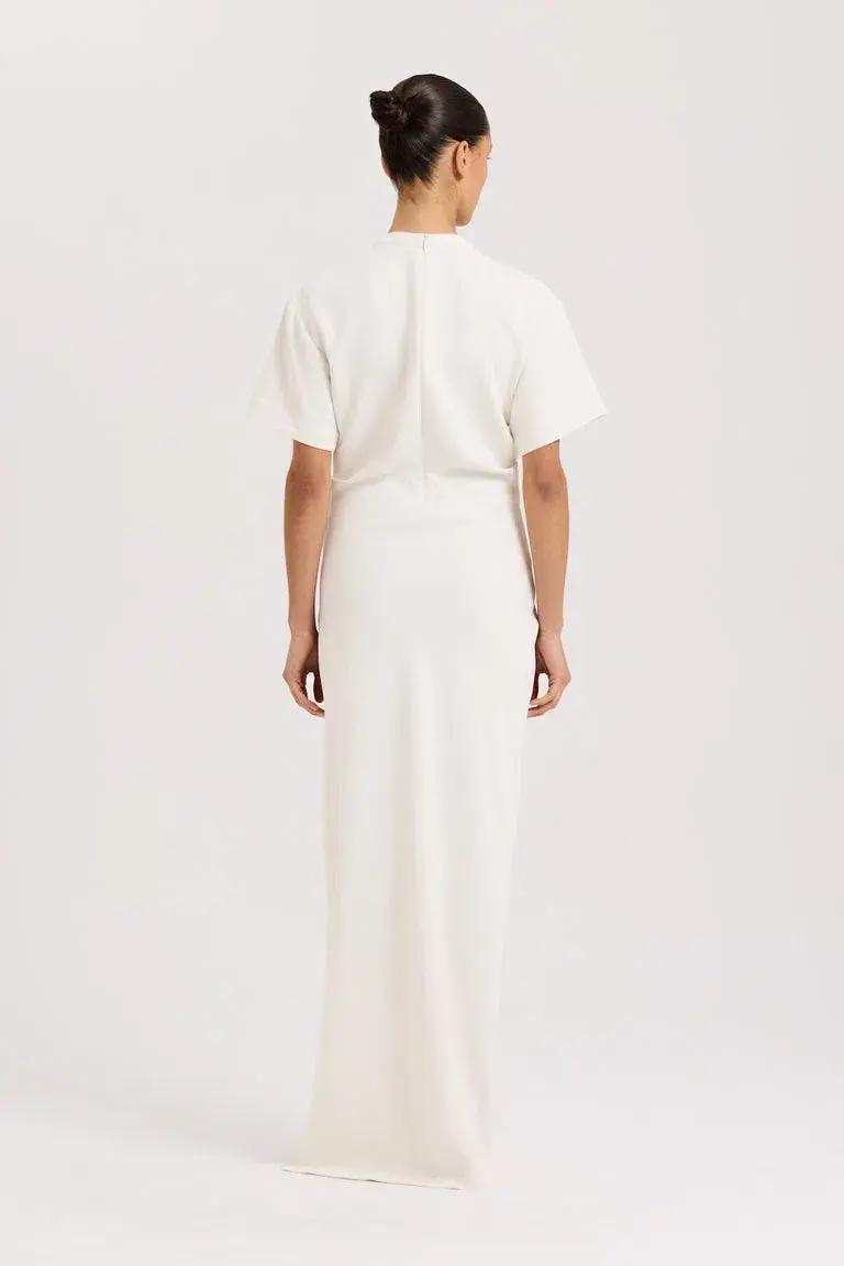 Henne Avila Maxi Gown White Size 10 - Image 5