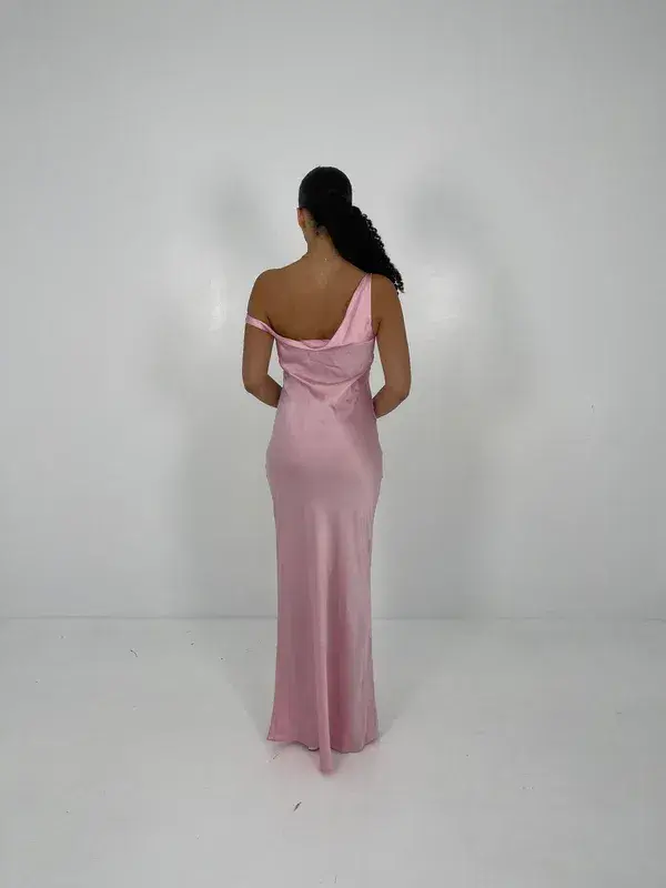 Natalie Rolt Blossom Pink Monika Gown Size 1 / AU 8 - Image 2