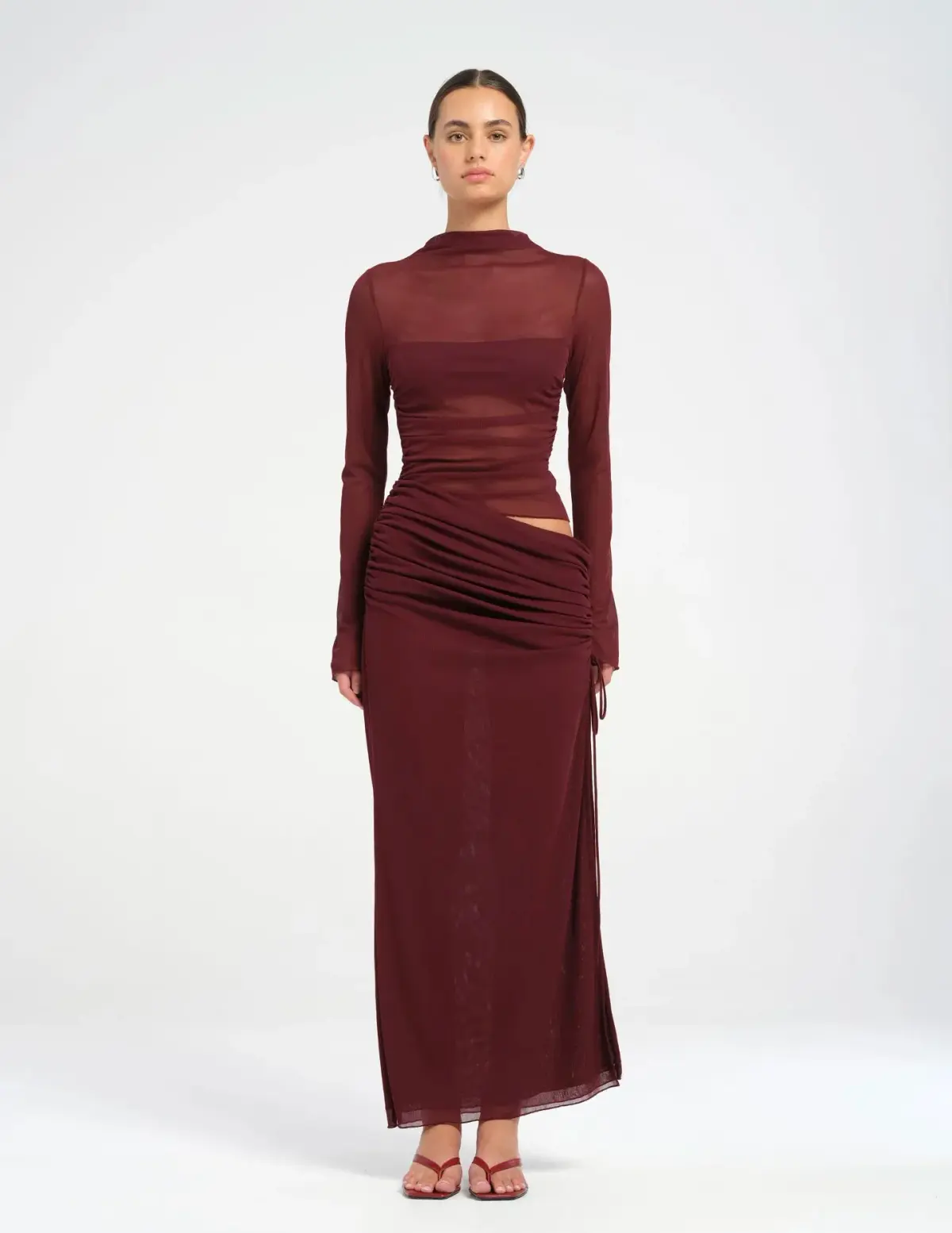 Benni Mable Maxi Dress in Plum Size 10 - Image 1