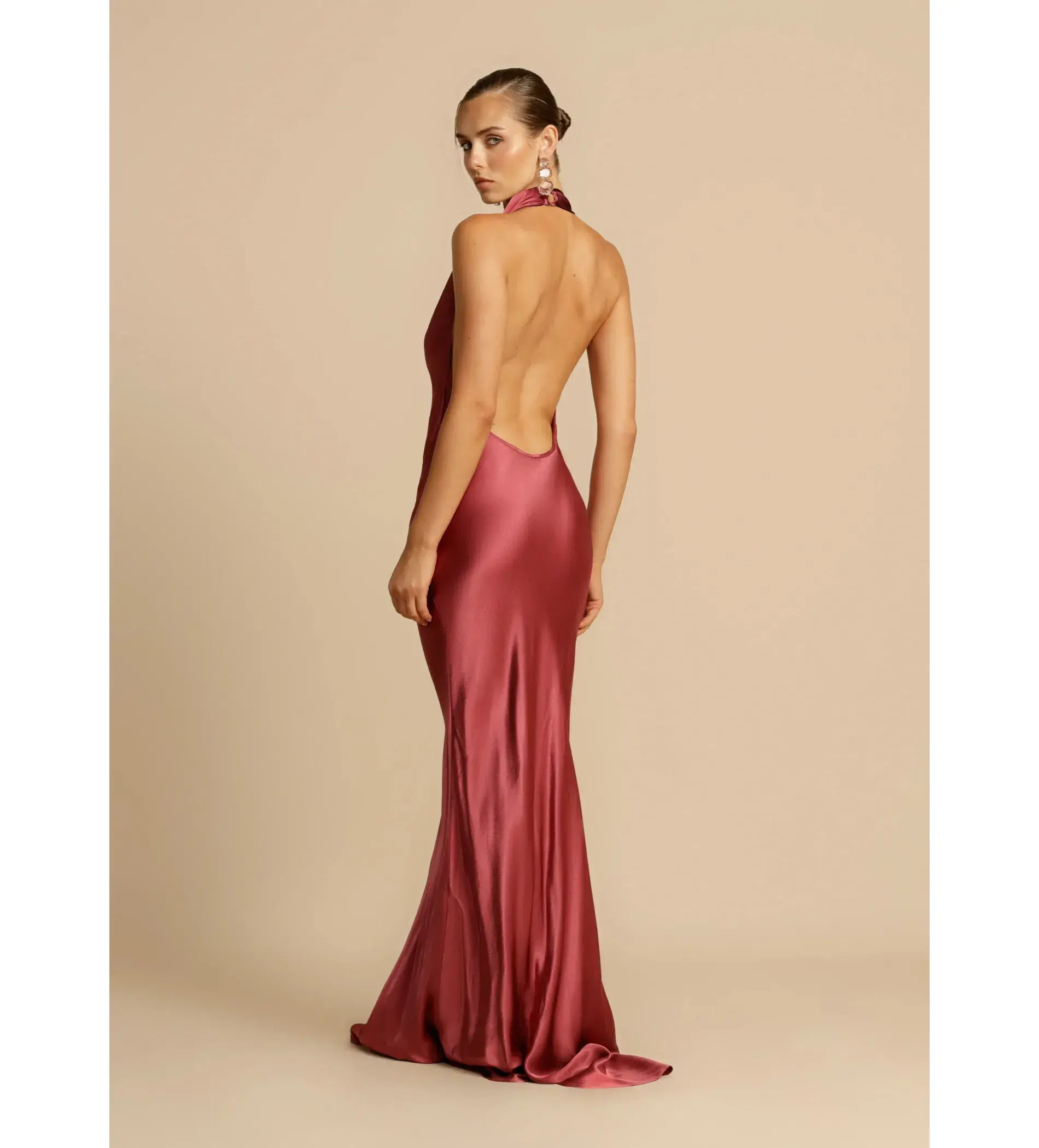 Arcina Ori Gaia Dress in Plum Size 8 - Image 4