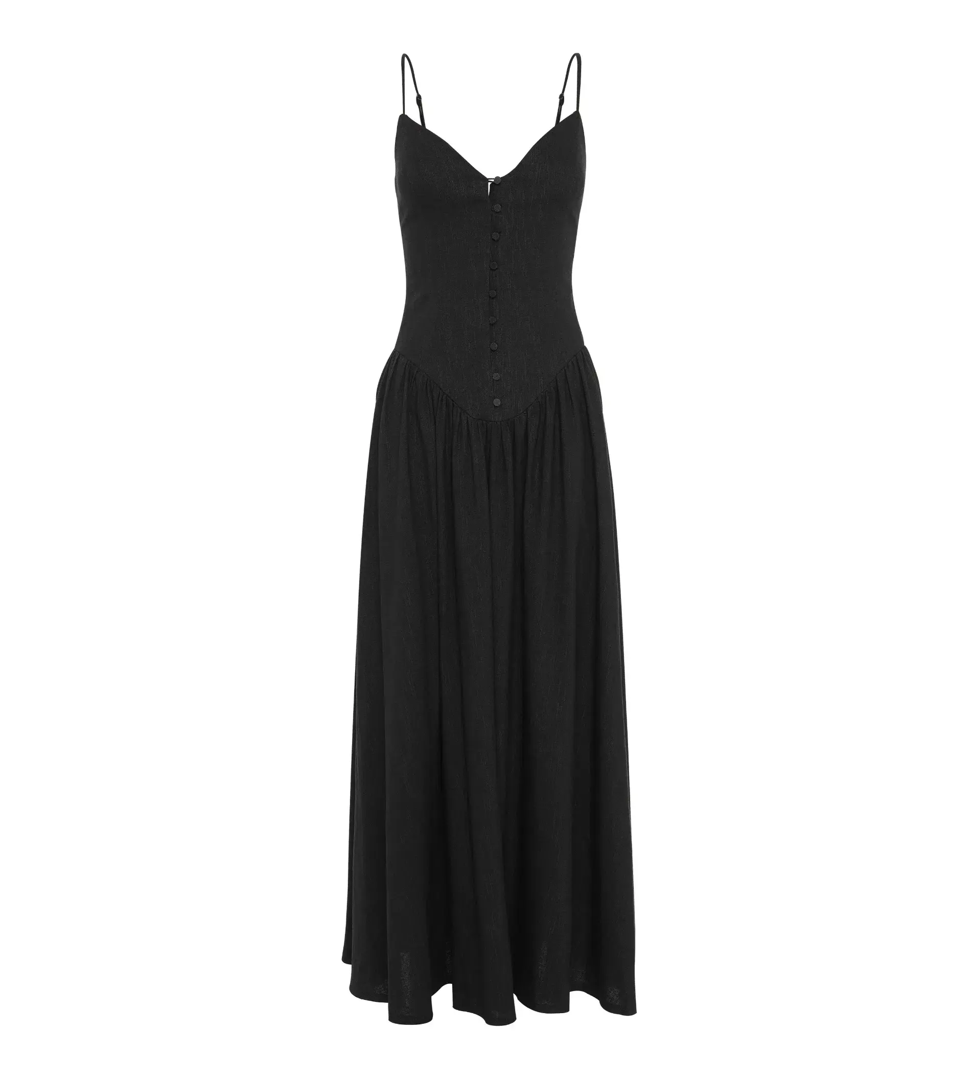 Mossman Common Ground Maxi Dress Black Size AU 12 - Image 5