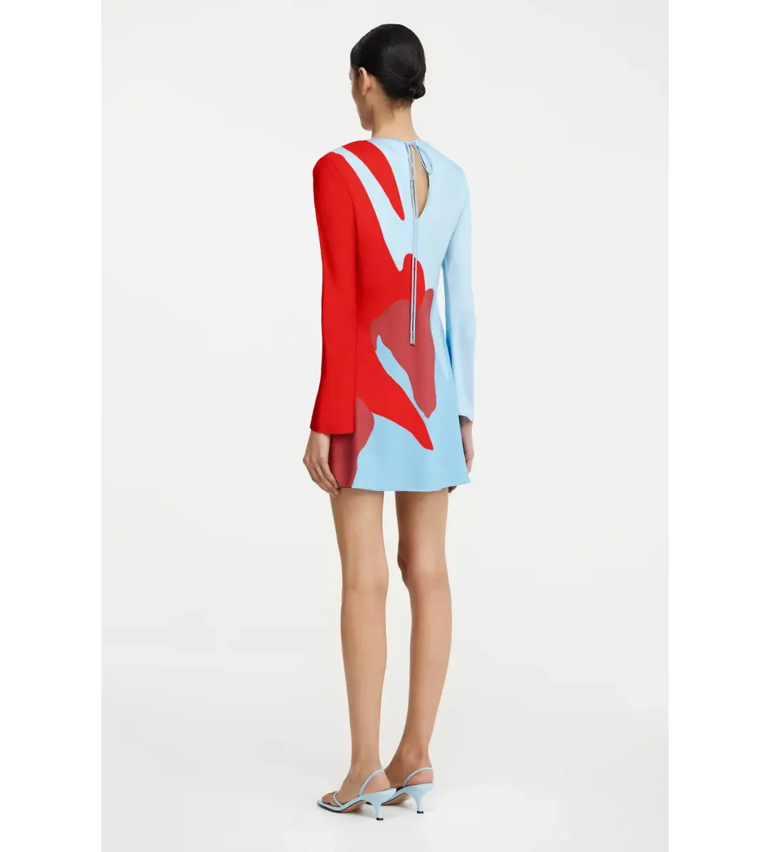 Significant Other Alia Mini Dress Crimson Stencil Size AU 12 for rent on The Volte - main image