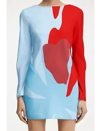 Significant Other Alia Mini Dress Multi Size 10/M for rent on The Volte - main image