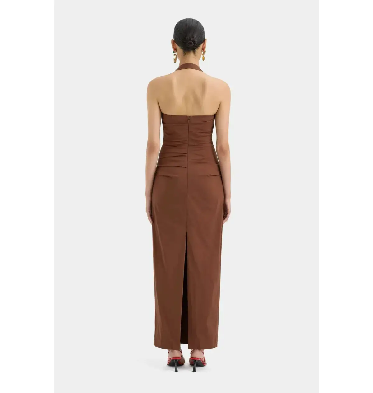 Sir the Label Nikki Gown in Brown Size 1 / AU 8 - Image 4