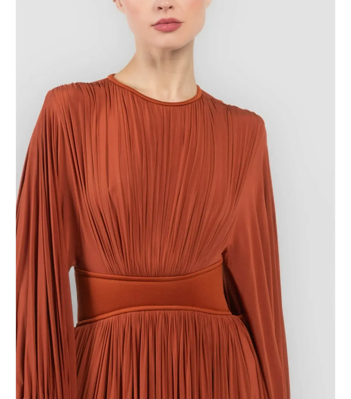 Zimmermann Illuminate Batwing Maxi Dress in Rust Size 2 / AU 12 - Image 3