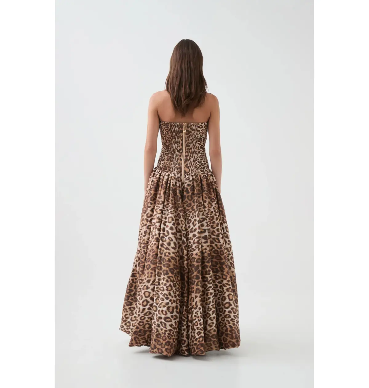 Aje Behold Maxi Dress Leopard Size 14 - Image 3