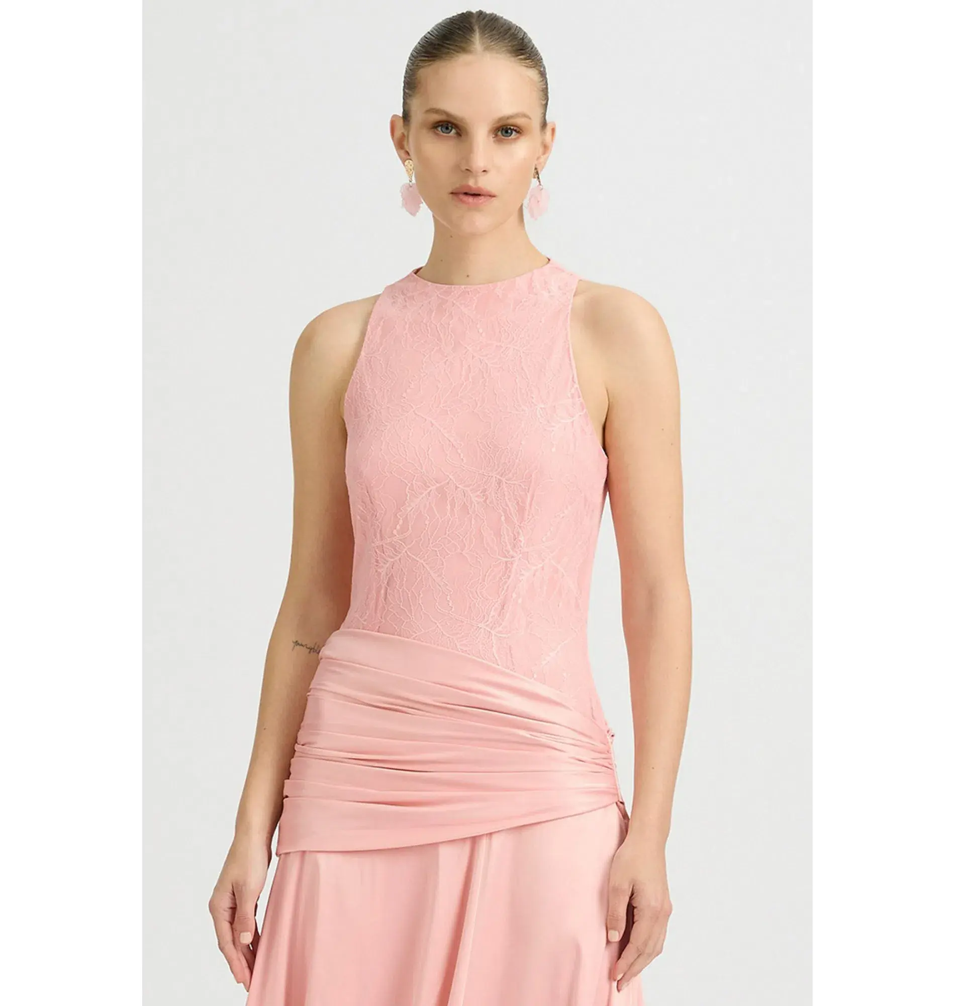 Sonya Moda Dalia Gown in Antique Rose Size AU 8 - Image 3
