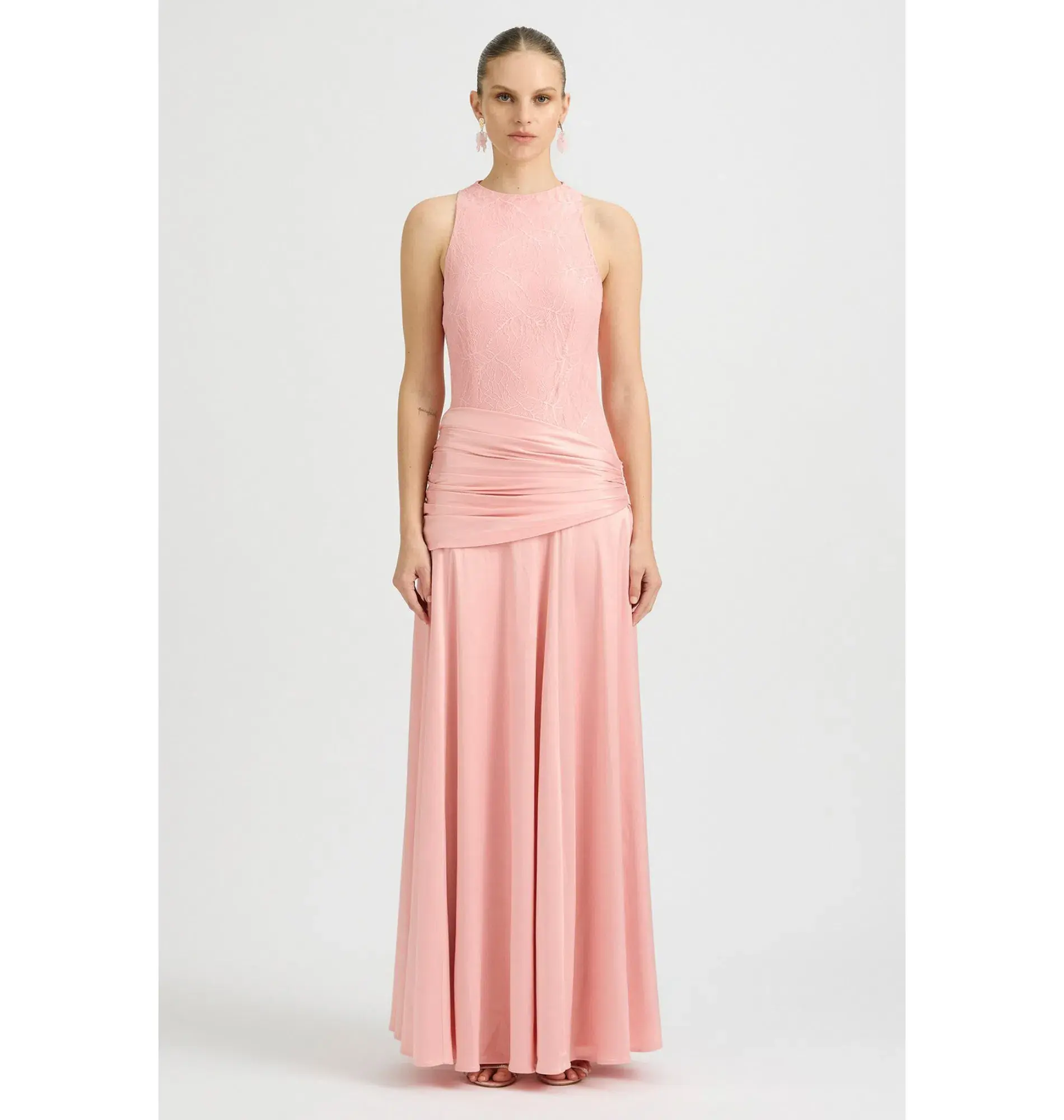 Sonya Moda Dalia Gown in Antique Rose Size AU 8 - Image 2