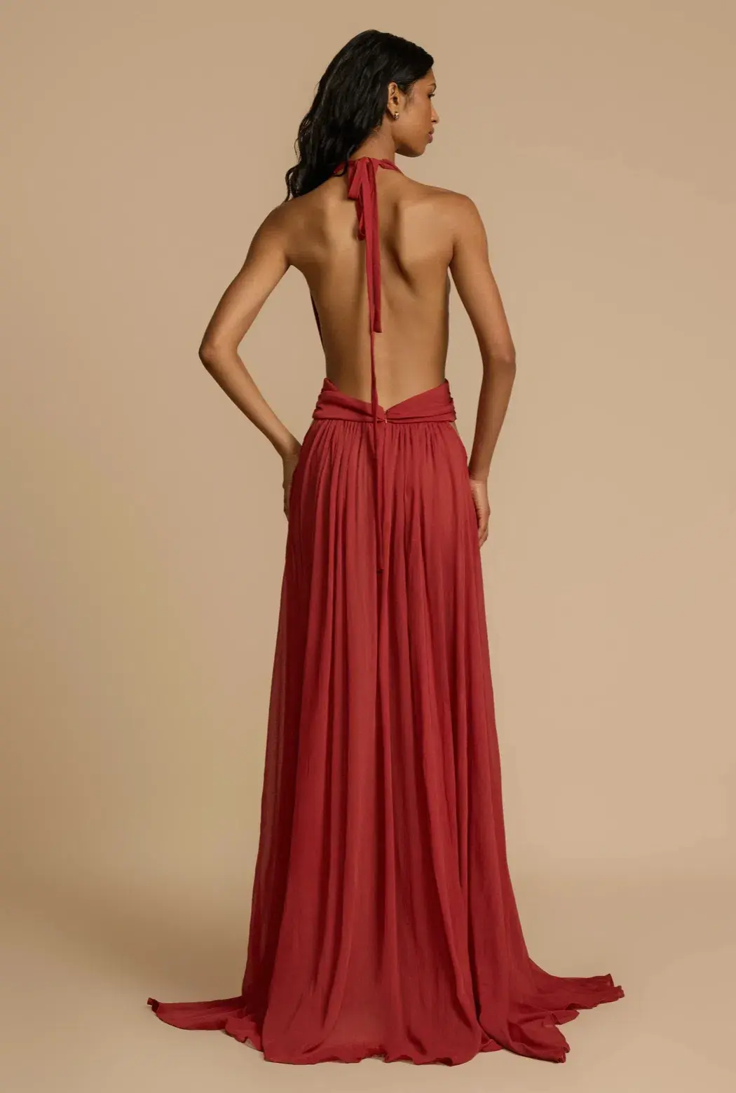 Arcina Ori Florence Dress Red Size XS/Shortened - Image 4