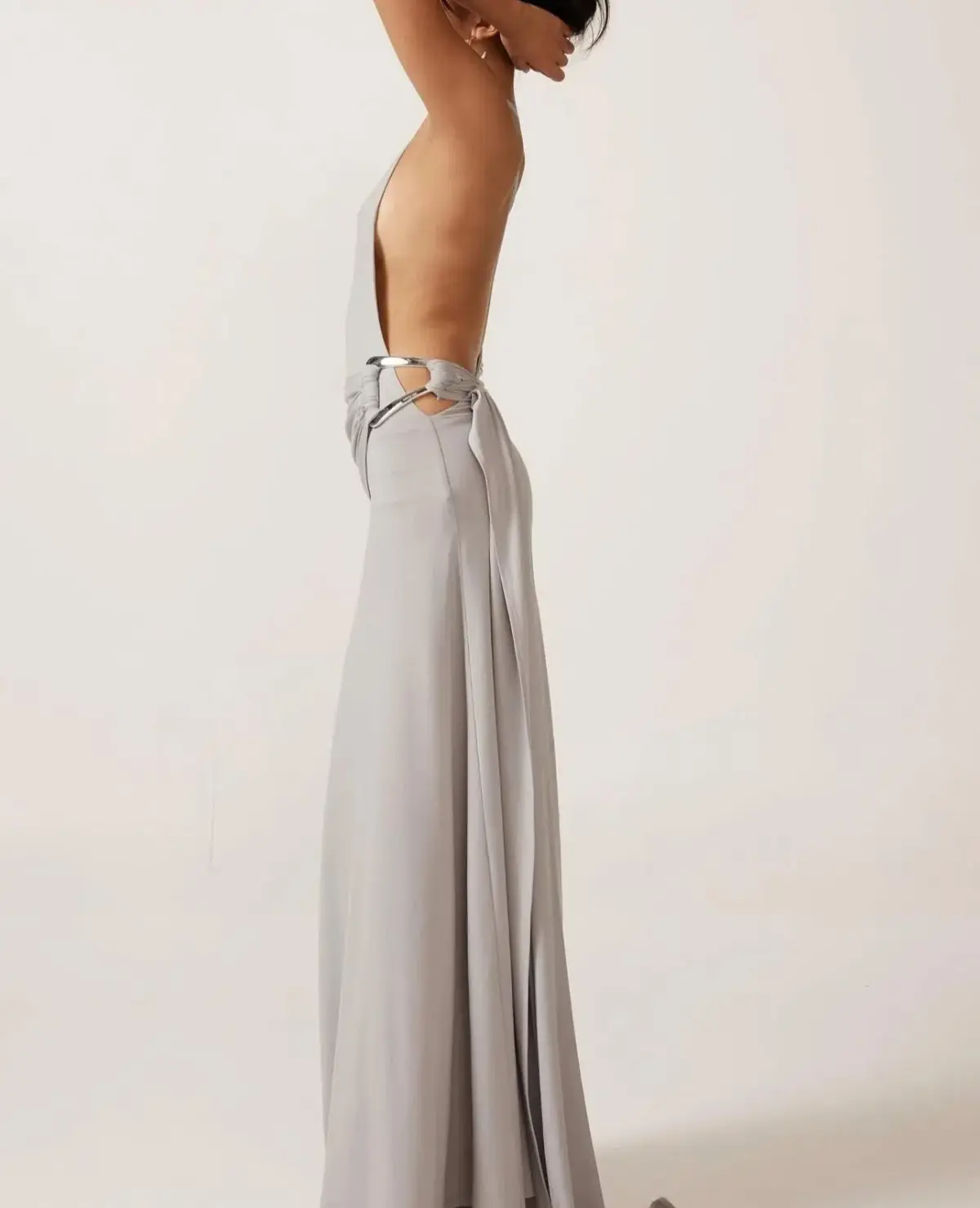 Ance Gria Gaia Gown Grey Size 8  - Image 2