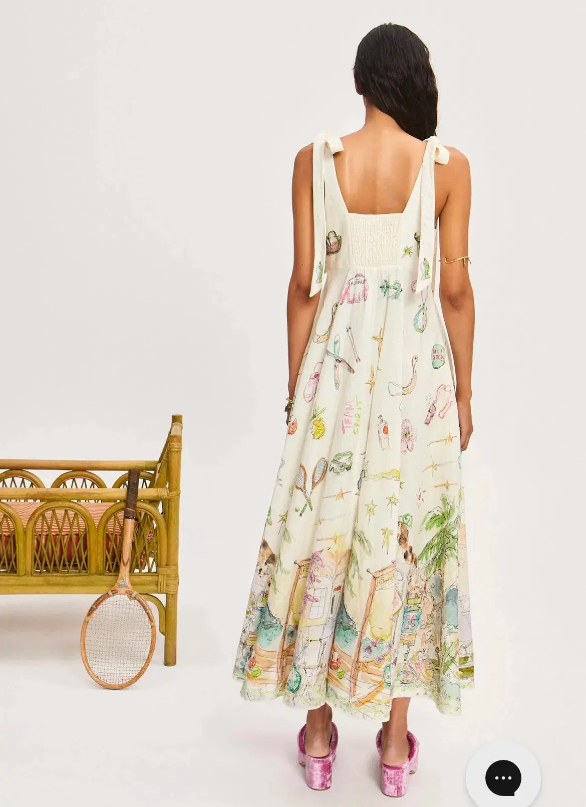 Alemais Anouk Ballet Sundress Size 8 - Image 1