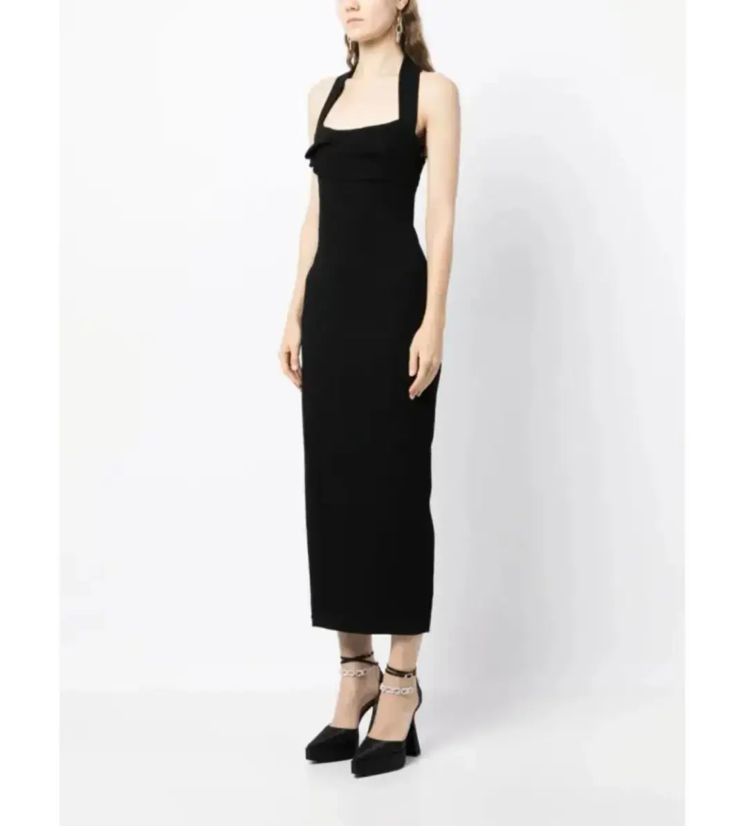 Rachel Gilbert Blaise Gown Black Size 8  for rent on The Volte - main image