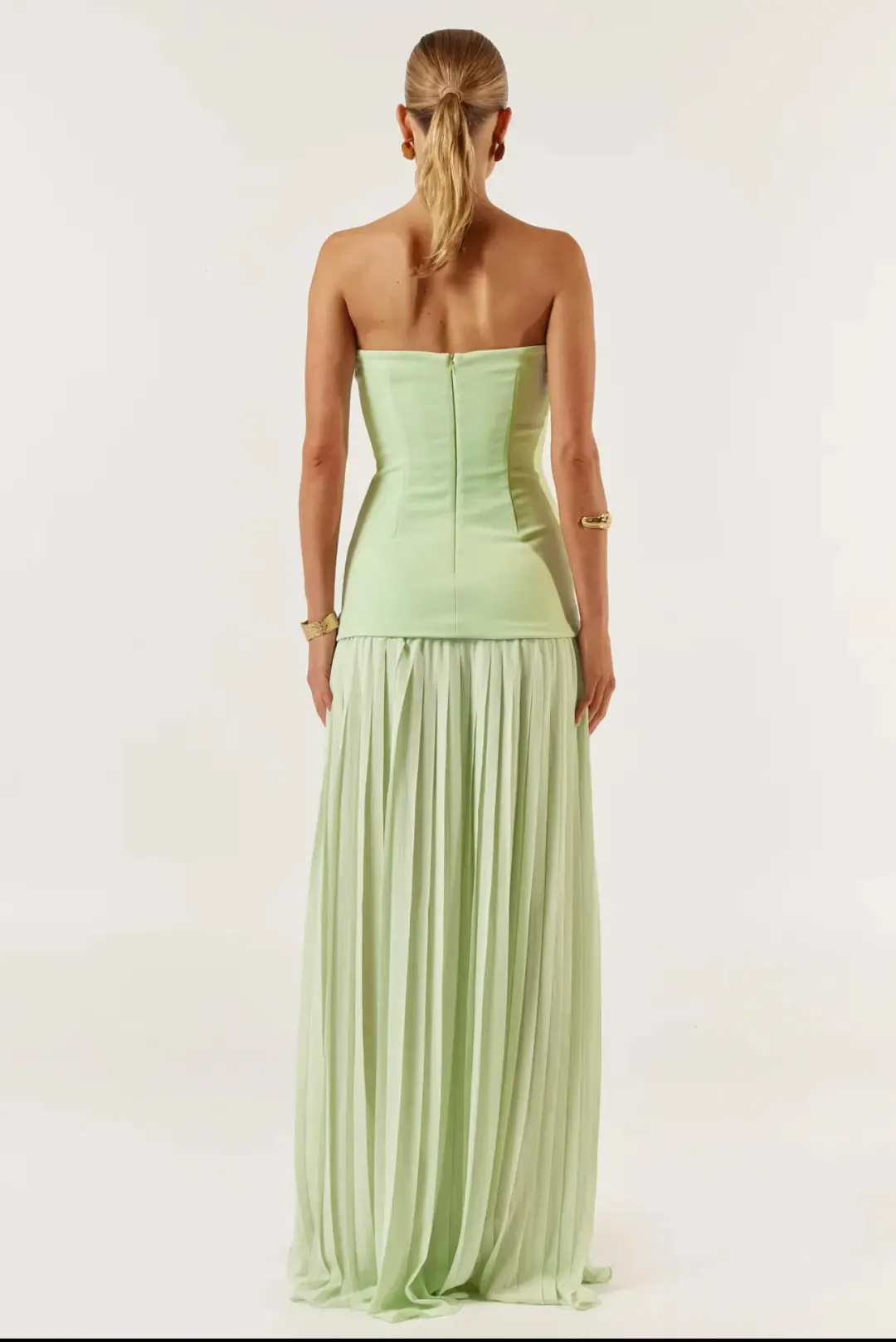 She is Olla Nicolette Maxi Dress Green Size XS/Au 6  for rent on The Volte - main image