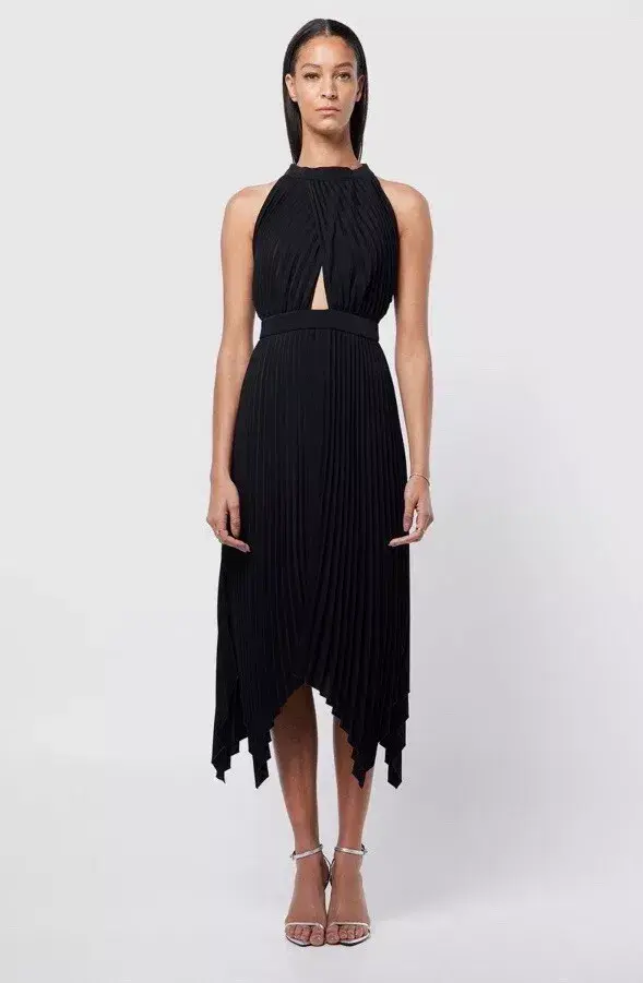 Mossman Rapture Midi Dress Black Size 8 - Image 1