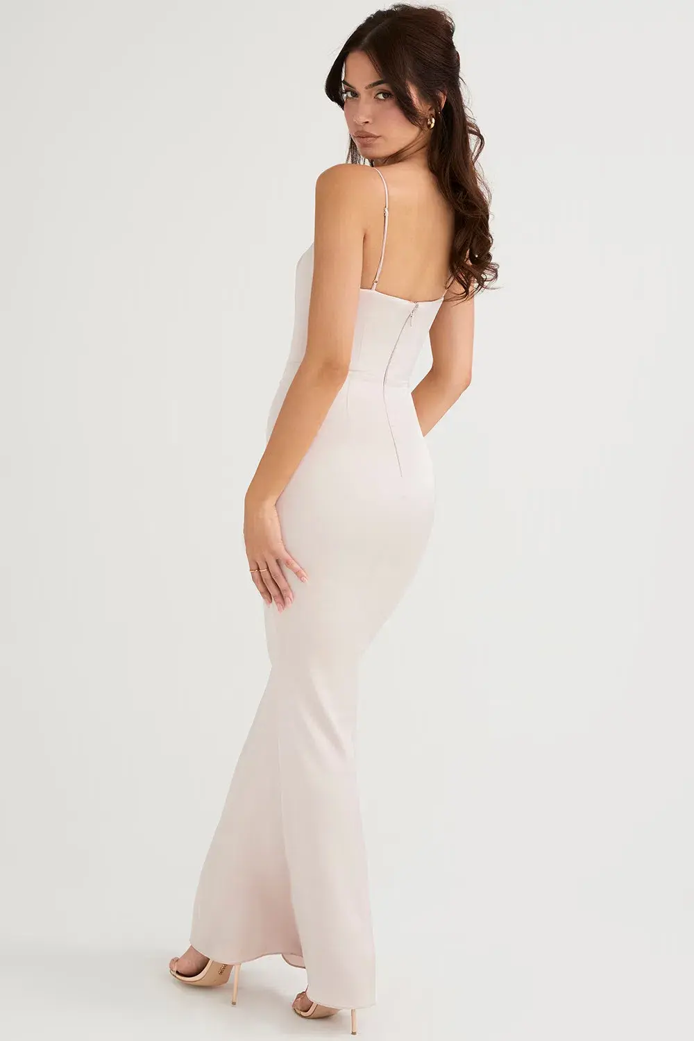 House of CB Olivette Corset Dress Blush Size 10 - Image 3