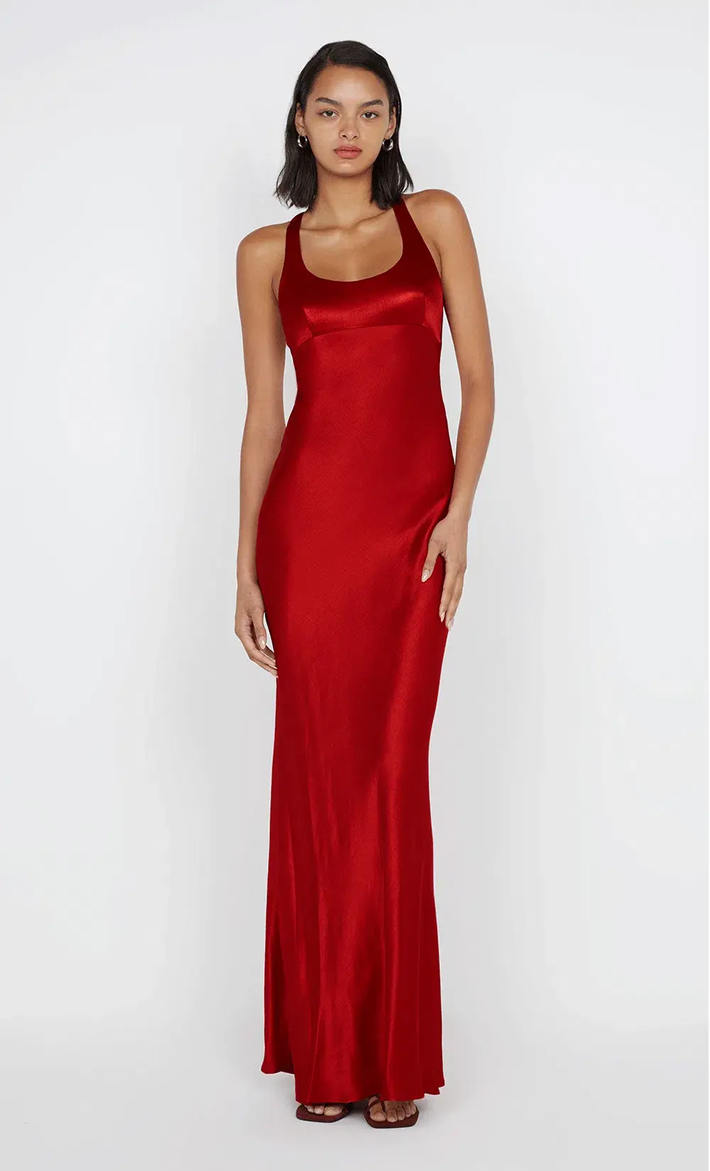 Bec & Bridge Maxina Crossover Dress Rouge Size 6 - Image 1
