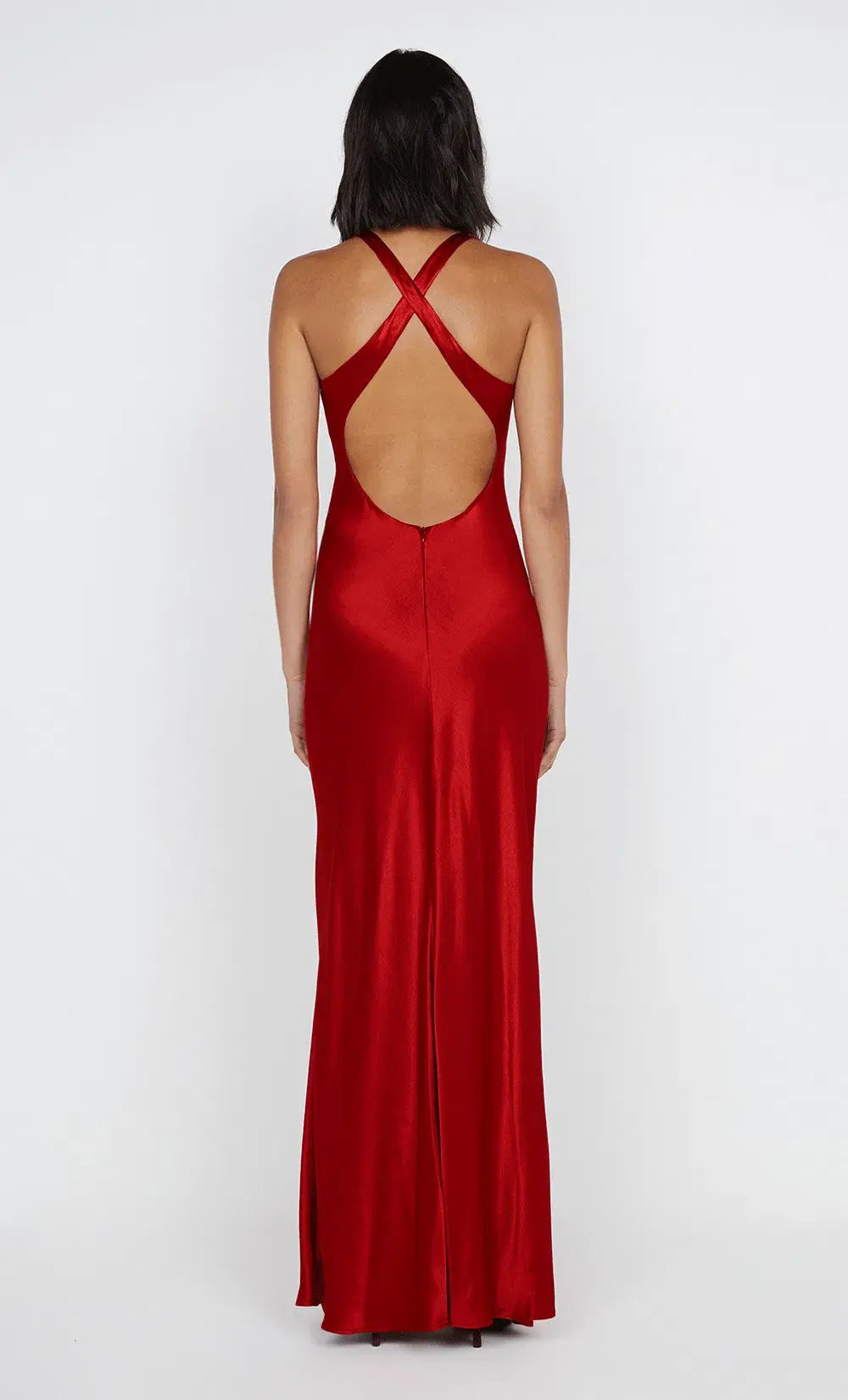 Bec & Bridge Maxina Crossover Dress Rouge Size 6 - Image 4