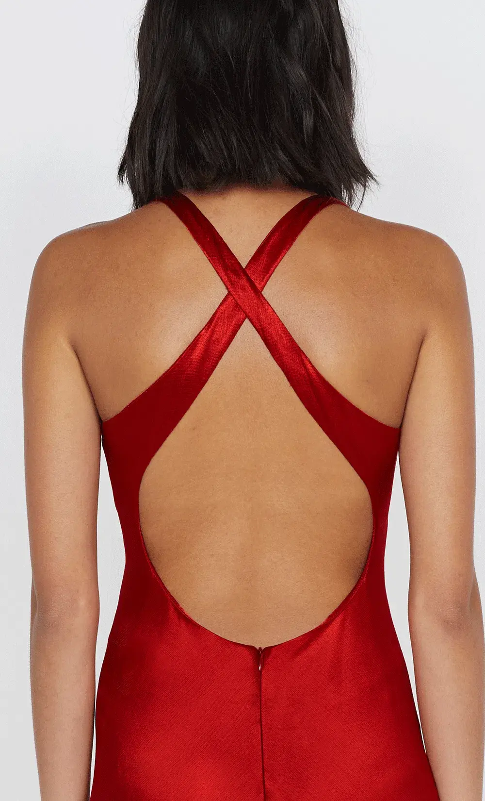 Bec & Bridge Maxina Crossover Dress Rouge Size 6 - Image 3
