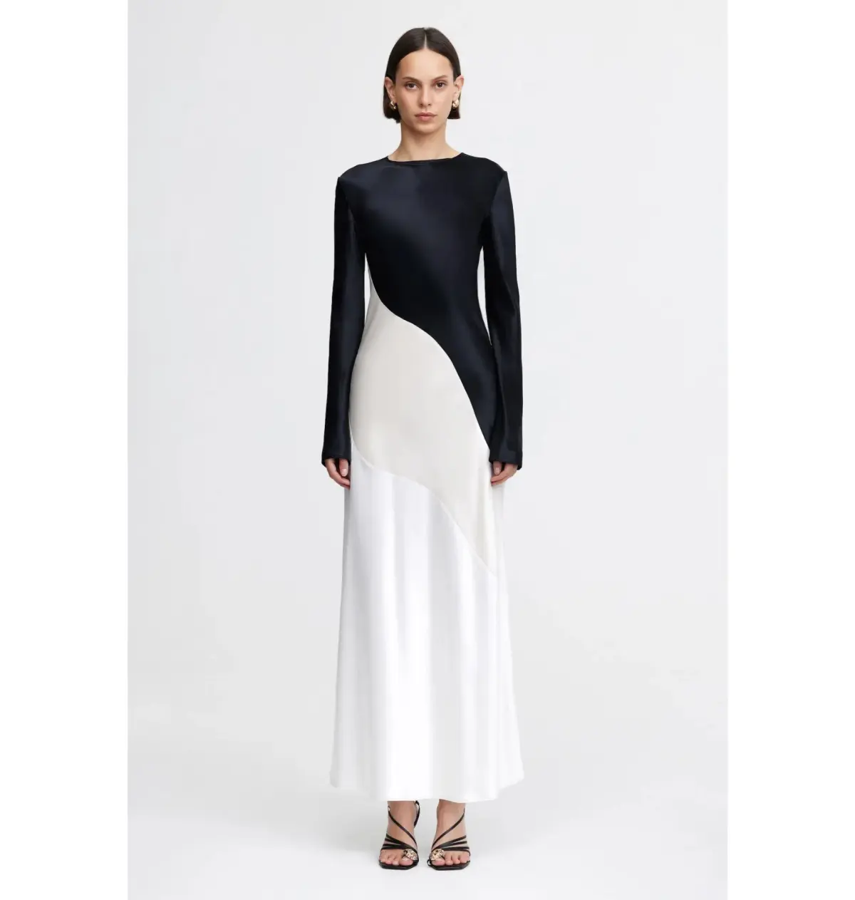 Acler Brockworth Midi Dress in Pearl Mix Size AU 10 - Image 1